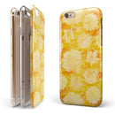 Yellow Floral Succulents iPhone 6/6s or 6/6s Plus 2-Piece Hybrid INK-Fuzed Case