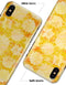 Yellow Floral Succulents - iPhone X Clipit Case