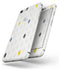 Yellow Gray and Black Droplets - Skin-kit for the iPhone 8 or 8 Plus