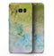 Yellow Green 197 Absorbed Watercolor Texture - Samsung Galaxy S8 Full-Body Skin Kit