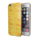 Yellow Multi Watercolor Chevron iPhone 6/6s or 6/6s Plus 2-Piece Hybrid INK-Fuzed Case
