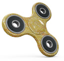 Yellow Multi Watercolor Chevron Full-Body Fidget Spinner Skin-Kit