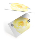 Yellow Orange Watercolored Hibiscus - Premium Protective Decal Skin-Kit for the Apple Credit Card