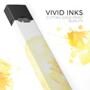 Skin Decal Kit for the Pax JUUL - Yellow Orange Watercolored Hibiscus