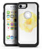 Yellow Orange Watercolored Hibiscus - iPhone 7 or 7 Plus Commuter Case Skin Kit