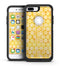 Yellow Sorted Large Watercolor Polka Dots - iPhone 7 or 7 Plus Commuter Case Skin Kit