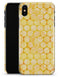 Yellow Sorted Large Watercolor Polka Dots - iPhone X Clipit Case