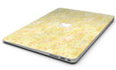 Yellow Textured Triangle Pattern - MacBook Air Skin Kit