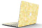 Yellow Textured Triangle Pattern - MacBook Pro with Retina Display Full-Coverage Skin Kit