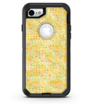 Yellow Textured Triangle Pattern - iPhone 7 or 8 OtterBox Case & Skin Kits