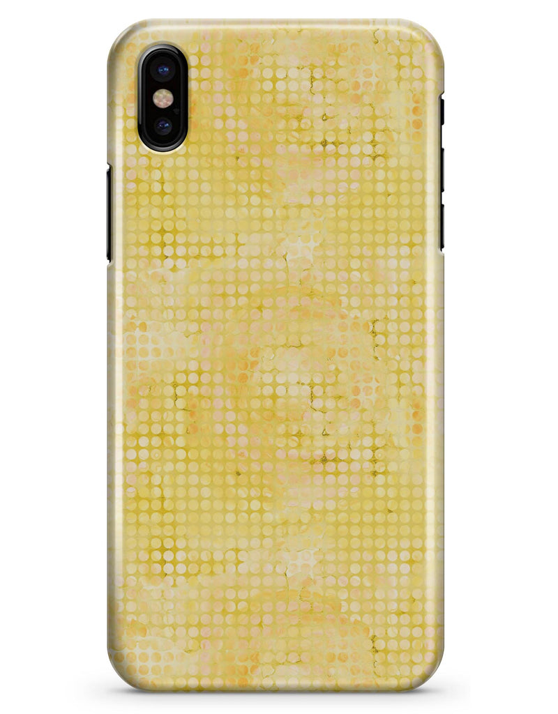 Yellow Watercolor Polka Dots - iPhone X Clipit Case