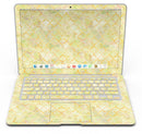 Yellow Watercolor Quatrefoil - MacBook Air Skin Kit