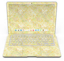 Yellow Watercolor Quatrefoil - MacBook Air Skin Kit