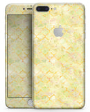 Yellow Watercolor Quatrefoil - Skin-kit for the iPhone 8 or 8 Plus