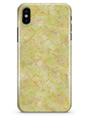 Yellow Watercolor Quatrefoil - iPhone X Clipit Case