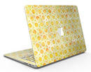 Yellow Watercolor Ring Pattern - MacBook Air Skin Kit