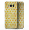 Yellow Watercolor Ring Pattern - Samsung Galaxy S8 Full-Body Skin Kit