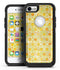 Yellow Watercolor Ring Pattern - iPhone 7 or 8 OtterBox Case & Skin Kits