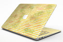 Yellow Watercolor Stripes - MacBook Air Skin Kit