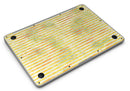 Yellow Watercolor Stripes - MacBook Air Skin Kit
