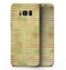 Yellow Watercolor Stripes - Samsung Galaxy S8 Full-Body Skin Kit