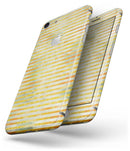 Yellow Watercolor Stripes - Skin-kit for the iPhone 8 or 8 Plus