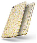 Yellow Watercolor Triangle Pattern - Skin-kit for the iPhone 8 or 8 Plus