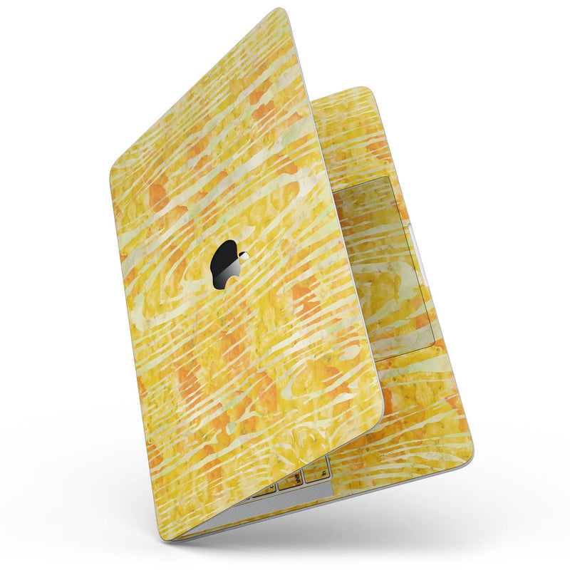 MacBook Pro without Touch Bar Skin Kit - Yellow_Watercolor_Woodgrain-MacBook_13_Touch_V9.jpg?
