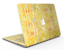 Yellow Watercolor Woodgrain - MacBook Air Skin Kit