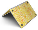 Yellow Watercolor Woodgrain - MacBook Air Skin Kit