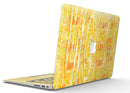 Yellow Watercolor Woodgrain - MacBook Air Skin Kit