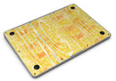 Yellow Watercolor Woodgrain - MacBook Air Skin Kit