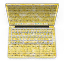 Yellow and Black Tribal Arrow Pattern - MacBook Pro with Retina Display Full-Coverage Skin Kit