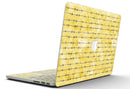 Yellow and Black Tribal Arrow Pattern - MacBook Pro with Retina Display Full-Coverage Skin Kit