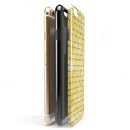 Yellow and Black Tribal Arrow Pattern iPhone 6/6s or 6/6s Plus 2-Piece Hybrid INK-Fuzed Case