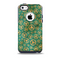 Yellow and Green Recycle Pattern Skin for the iPhone 5c OtterBox Commuter Case