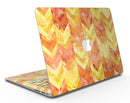 Yellow and Orange Watercolor Chevron Pattern - MacBook Air Skin Kit