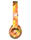 Yellow and Orange Watercolor Chevron Pattern Full-Body Skin Kit for the Beats by Dre Solo 3 Wireless Headphones