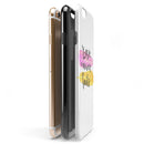 Yellow and Pink Love Never Fails iPhone 6/6s or 6/6s Plus 2-Piece Hybrid INK-Fuzed Case