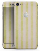Yellow and White Verticle Stripes - Skin-kit for the iPhone 8 or 8 Plus