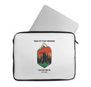 HUEF You Can Find Me in the Wild // Dye-Sublimated NeoPrene MacBook Laptop Sleeve Carrying Case