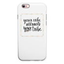 Your Tribe Attracts Your Tribe iPhone 6/6s or 6/6s Plus 2-Piece Hybrid INK-Fuzed Case