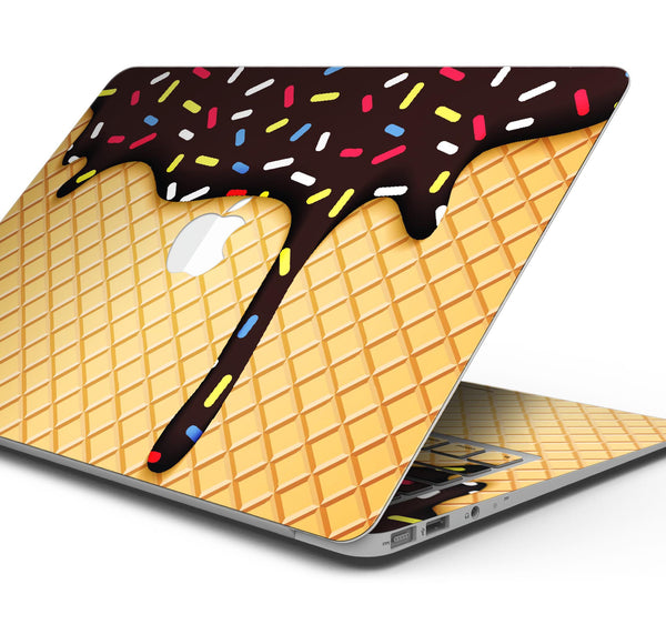 Yummy Cone - Skin Decal Wrap Kit Compatible with the Apple MacBook Pro, Pro with Touch Bar or Air (11", 12", 13", 15" & 16" - All Versions Available)