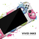 Yummy Colored Donut Galore // Skin Decal Wrap Kit for Nintendo Switch Console & Dock, Joy-Cons, Pro Controller, Lite, 3DS XL, 2DS XL, DSi, or Wii