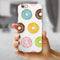 Yummy Colored Donuts iPhone 6/6s or 6/6s Plus 2-Piece Hybrid INK-Fuzed Case