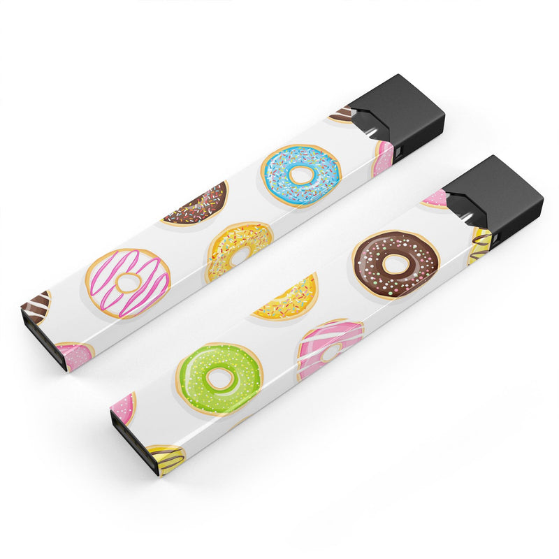 Skin Decal Kit for the Pax JUUL - Yummy Colored Donuts