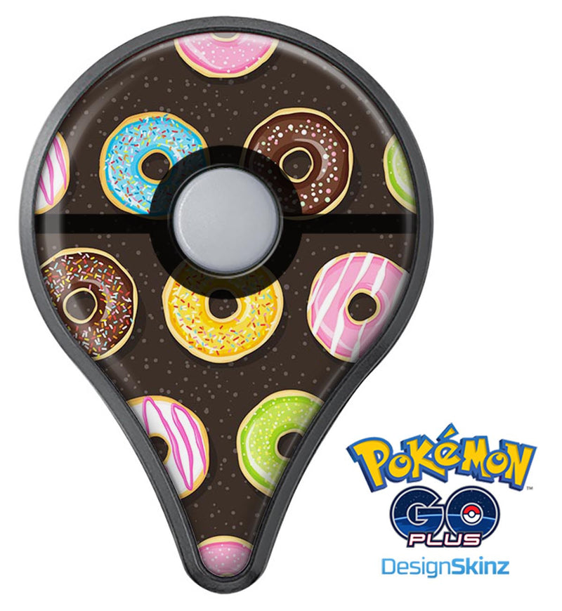 Yummy Colored Donuts v2 Pokémon GO Plus Vinyl Protective Decal Skin Kit