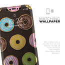 Yummy Colored Donuts v2 - Protective Skin Wrap & Decal – Compatible with iPhone SE to iPhone 17 Pro Max (All Models)