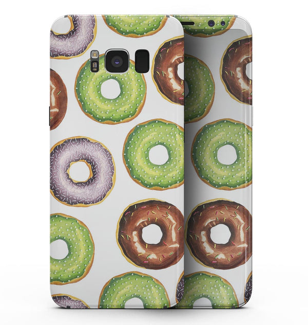 Yummy Donuts Galore - Samsung Galaxy S8 Full-Body Skin Kit