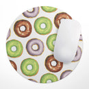 Yummy Donuts Galore// WaterProof Rubber Foam Backed Anti-Slip Mouse Pad for Home Work Office or Gaming Computer Desk